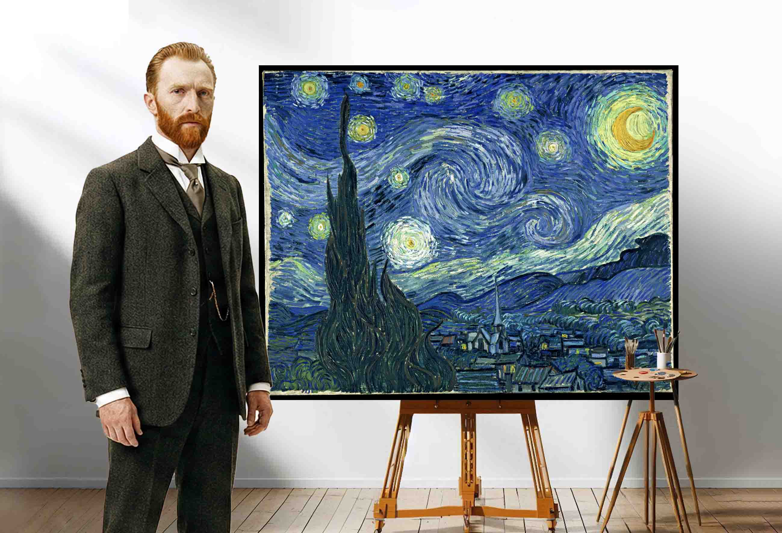 شب پر ستاره The Starry Night